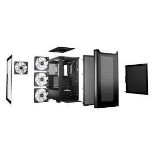 be quiet! Pure Base 501 DX Black Midi Tower | JDB-Info