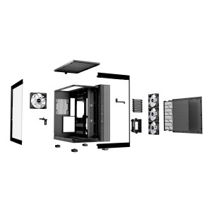 be quiet! LIGHT BASE 600 LX Black Midi Tower Noir | JDB-Info
