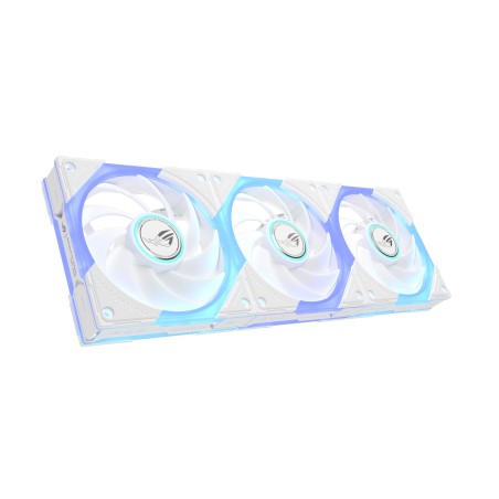 ASUS ROG Eurux GR120 ARGB Fan White Triple Pack Boitier PC | JDB-Info