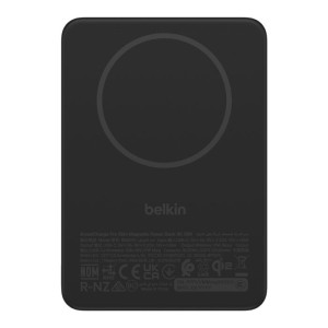 BELKIN BoostCharge 5k Qi2 15w Slim MagneticPowerbank with Magcessory Black