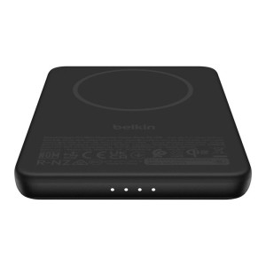 BELKIN BoostCharge 5k Qi2 15w Slim MagneticPowerbank with Magcessory Black
