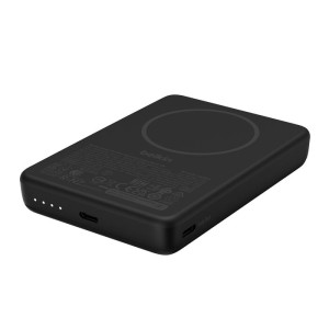BELKIN BOOSTCHARGE 10k Qi2 15w PD20w Slim Magnetic Powerbank with Magcessory Black