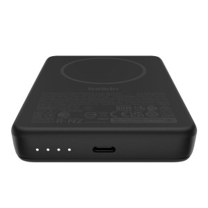 BELKIN BOOSTCHARGE 10k Qi2 15w PD20w Slim Magnetic Powerbank with Magcessory Black