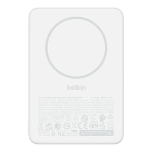 BELKIN BOOSTCHARGE 10k 7.5w Slim Magnetic Powerbank White