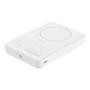 BELKIN BOOSTCHARGE 10k 7.5w Slim Magnetic Powerbank White