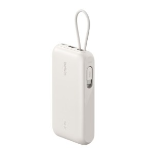 BELKIN BOOSTCHARGE 20k PD45w Display PowerBank with Integrated Cable 1A1C Sand