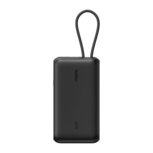 BELKIN BOOSTCHARGE 10k PD45w Display PowerBank with Integrated Cable 1A1C Black
