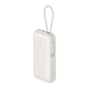 BELKIN BOOSTCHARGE 10k PD45w Display PowerBank with Integrated Cable 1A1C Sand