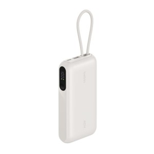 BELKIN BOOSTCHARGE 10k PD45w Display PowerBank with Integrated Cable 1A1C Sand