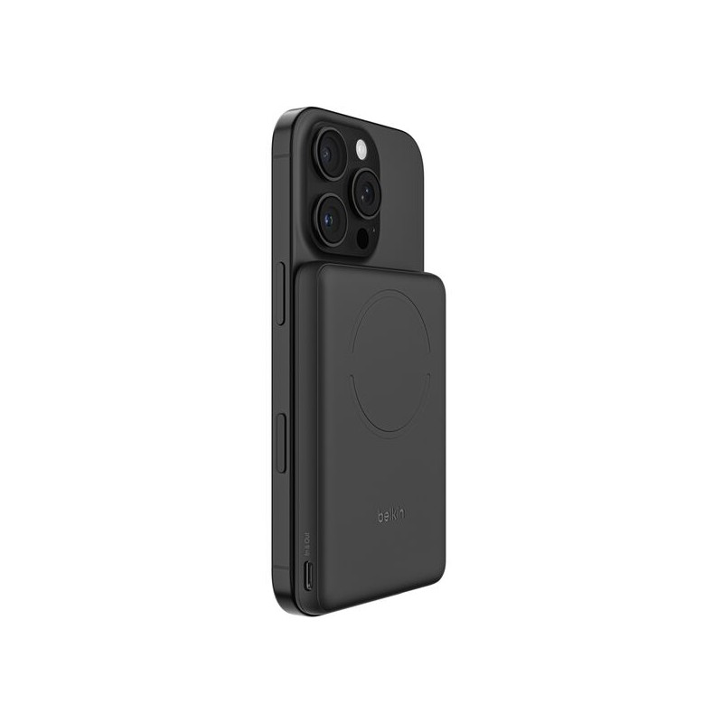 BELKIN BoostCharge Slim 5k Magnetic 7.5w with mag cessory Black