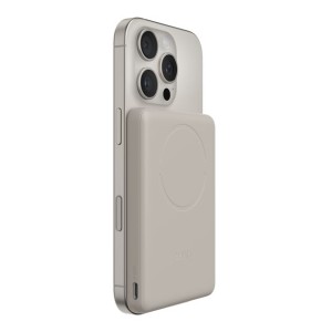 BELKIN BoostCharge Slim 5k Magnetic 7.5w with mag cessory Sand