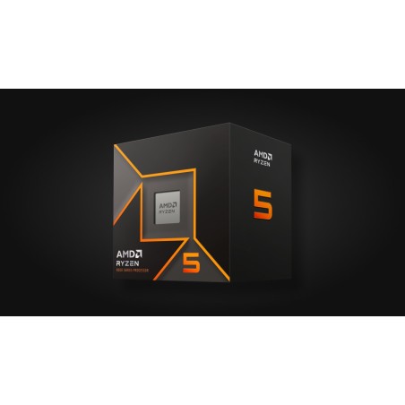 AMD Ryzen 5 9600 5.2GHz AM5 6C/12T 65W 38Mo Processor with Wraith Stealth Cooler Box