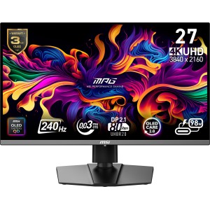 MSI MPG 272URX QD-OLED écran plat de PC 67,3 cm (26.5") 384 | JDB-Info