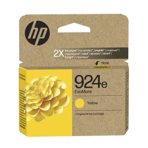 HP 924e EvoMore Yellow Original Ink Cartridge cartouche d'e | JDB-Info