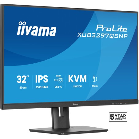 iiyama ProLite XUB3297QSNP-B1 écran plat de PC 81,3 cm (32" | JDB-Info