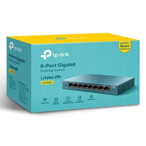 TP-Link LS108G commutateur réseau Non-géré Gigabit Ethernet | JDB-Info