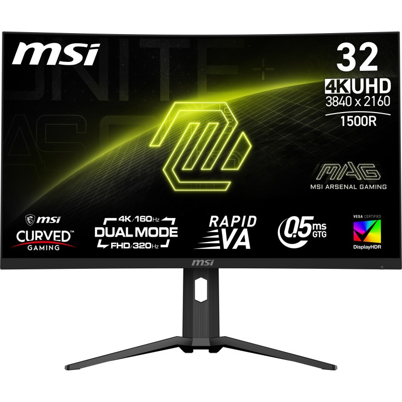 MSI MAG 321CUPDF écran plat de PC 80 cm (31.5") 3840 x 2160 | JDB-Info