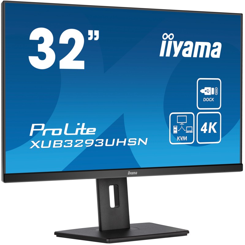 iiyama ProLite XUB3293UHSN-B5 écran plat de PC 80 cm (31.5" | JDB-Info