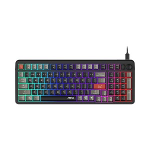 MSI FORGE GK110 clavier Gaming USB QWERTY Anglais américain | JDB-Info