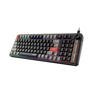 MSI FORGE GK110 clavier Gaming USB QWERTY Anglais américain | JDB-Info