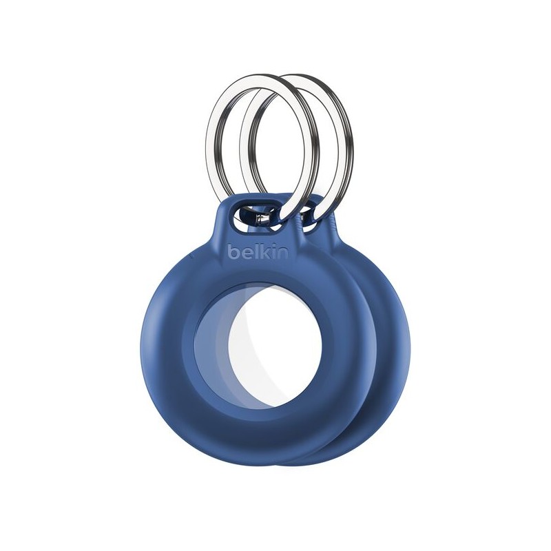 BELKIN Secure Holder - Airtag - Waterproof Keyring - 1 Pack Blue