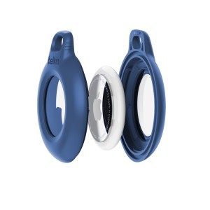BELKIN Secure Holder - Airtag - Waterproof Keyring - 1 Pack Blue