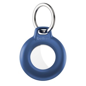 BELKIN Secure Holder - Airtag - Waterproof Keyring - 1 Pack Blue