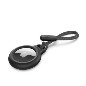 BELKIN Airtag Protection avec Cordon Noir