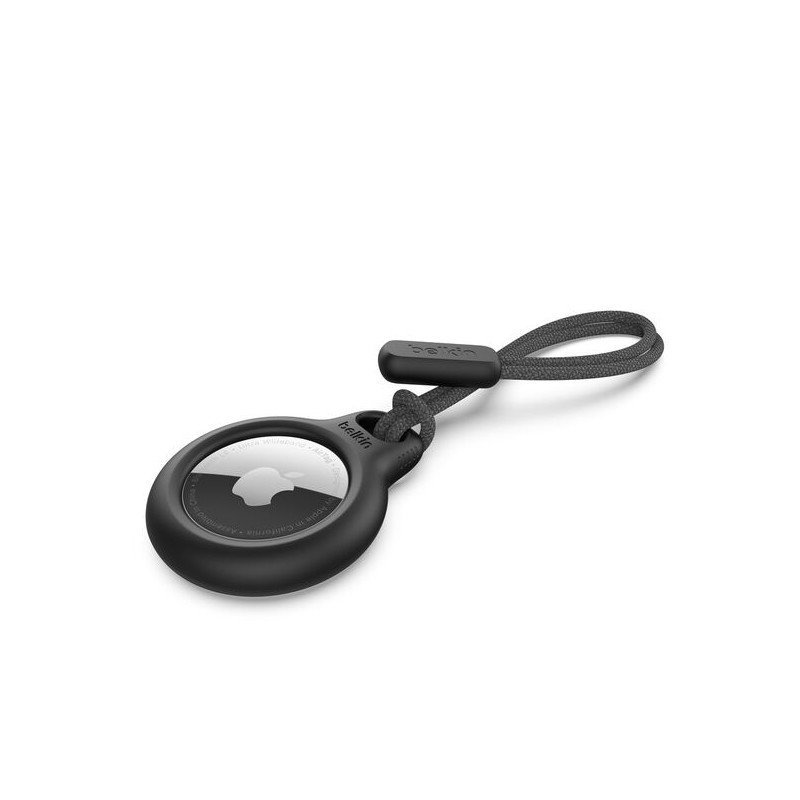 BELKIN Airtag Protection avec Cordon Noir