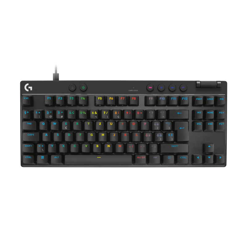 LOGITECH PRO X TKL RAPID Gaming Keyboard Black (CH)