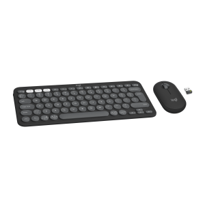 LOGITECH Pebble 2 Combo - TONAL GRAPHITE - (US) INTL - 2.4GHZ/BT - N/A - INTNL-973 - UNIVERSAL
