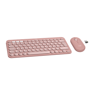 LOGITECH Pebble 2 Combo - TONAL ROSE - (DE) - 2.4GHZ/BT - N/A - CENTRAL-419 - UNIVERSAL