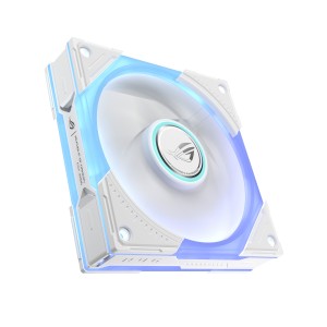 ASUS ROG Eurux GR120 ARGB Fan White Single Pack Boitier PC | JDB-Info