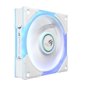 ASUS ROG Eurux GR120 ARGB Fan White Single Pack Boitier PC | JDB-Info