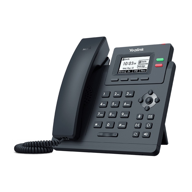 Yealink SIP-T31P téléphone fixe Gris LCD | JDB-Info
