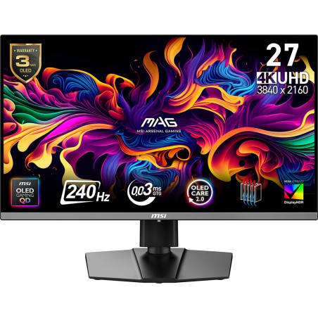 MSI MAG 272UP QD-OLED X24 écran plat de PC 67,3 cm (26.5") | JDB-Info