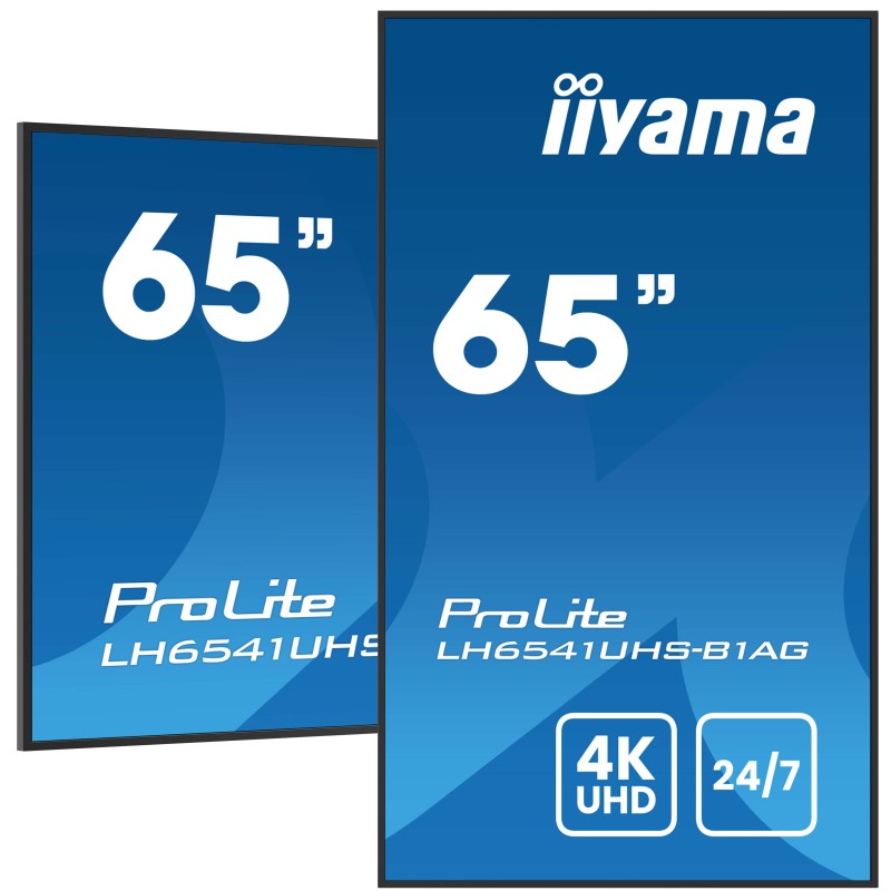 iiyama LH6541UHS-B1AG Écran d'affichage dynamique 163,8 cm | JDB-Info