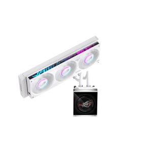 ASUS ROG STRIX SLC IV 360 ARGB LCD WHT Processeur Refroidis | JDB-Info