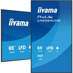 iiyama LH6564UHS-B1AG Écran d'affichage dynamique Écran pla | JDB-Info