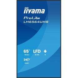iiyama LH6564UHS-B1AG Écran d'affichage dynamique Écran pla | JDB-Info