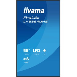 iiyama LH5564UHS-B1AG Écran d'affichage dynamique Écran pla | JDB-Info