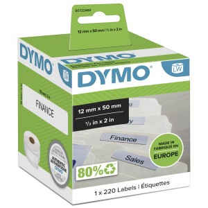 DYMO LW - Multi-Purpose Labels - 12 x 50 mm - S0722460 Blan | JDB-Info
