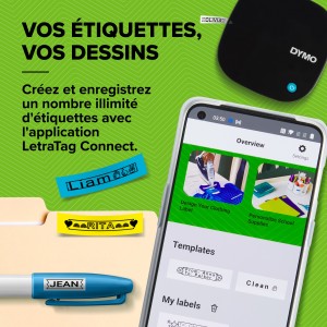 DYMO LetraTag LT-200 B imprimante pour étiquettes Thermique | JDB-Info