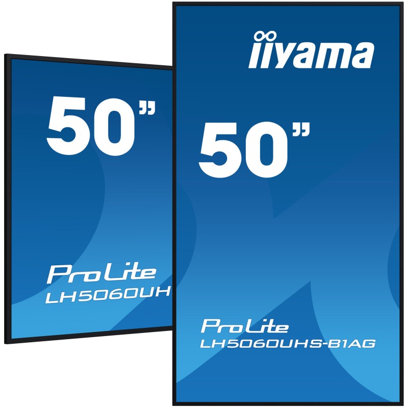 iiyama LH5060UHS-B1AG Écran d'affichage dynamique Carte A n | JDB-Info
