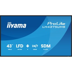 iiyama LH4375UHS-B2AG Écran d'affichage dynamique Écran pla | JDB-Info