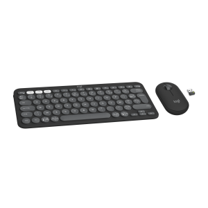 LOGITECH Pebble 2 Combo - TONAL GRAPHITE - (FRA) - 2.4GHZ/BT - N/A - CENTRAL-419 - UNIVERSAL