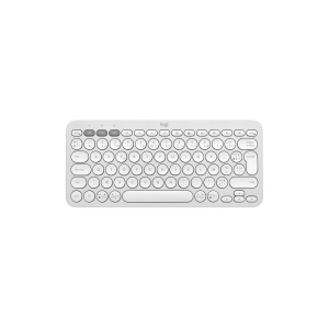 LOGITECH Pebble Keys 2 K380s - TONAL WHITE - (FRA) - BT - N/A - CENTRAL-419 - UNIVERSAL