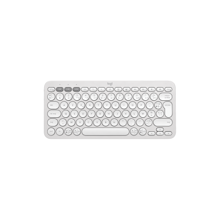 LOGITECH Pebble Keys 2 K380s - TONAL WHITE - (FRA) - BT - N/A - CENTRAL-419 - UNIVERSAL