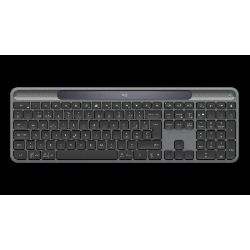 LOGITECH Slim Solar+ Keyboard Graphite (CH)