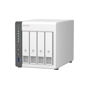 QNAP TS-433 NAS Tower ARM Cortex-A55 4 Go 0 To QNAP QTS Bla | JDB-Info